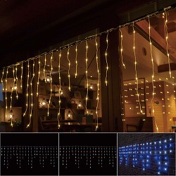 ★58-67-1-1 LED 100球 つららイルミネーションライト