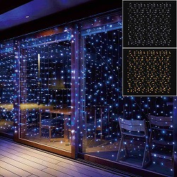 ★58-68-1-1 LED 400球 ギャラクシーカーテンライト