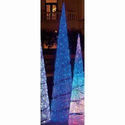 ★58-77-2-2 LEDスパイラルライト クリスマスツリー