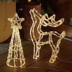 ★58-79-1-1 LEDモチーフライト クリスタル