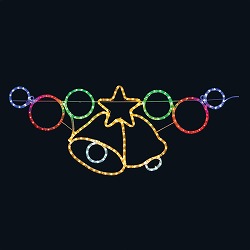 ★58-84-3-1 LEDチューブライト リングベル 幅100cm