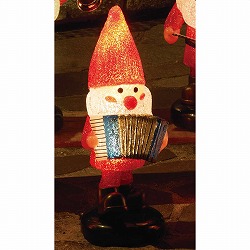 ★58-87-10-1 LEDモチーフ サンタの森 アコーディオン