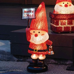 ★58-87-4-1 LEDモチーフ サンタの森 メリー