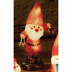 ★58-87-7-1 LEDモチーフ サンタの森 ベル 高さ50cm