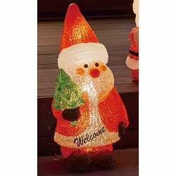 ★58-88-1-1 LEDモチーフ サンタの森 クリスマス