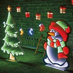 ★58-90-1-1 LEDインフィニティーミラーライト