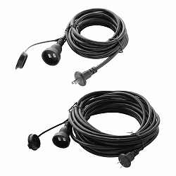 ★58-90-6-1 屋外用延長ケーブル 1500W