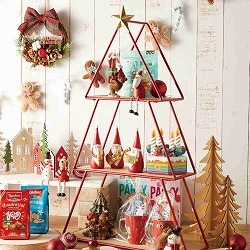 ★58-96-1-1 アイアンクリスマスツリーシェルフ