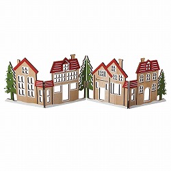 ★58-98-3-1 木製デコレーションスタンドレッド