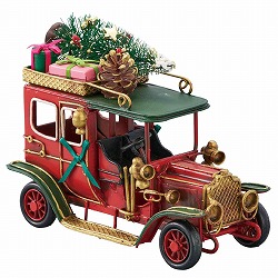 ★58-99-3-1 ティンクリスマスカー レッドカー
