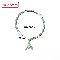 �������p�t�b�N ���a100mm ����5mm 10�� CD789